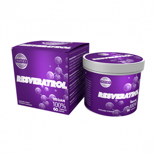 TOPVET RESVERATROL 60 tbl